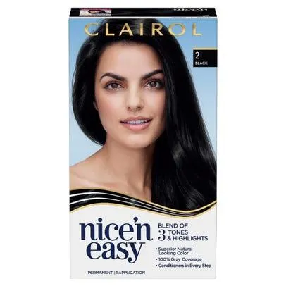 Clairol Nice'n Easy, 2 Black