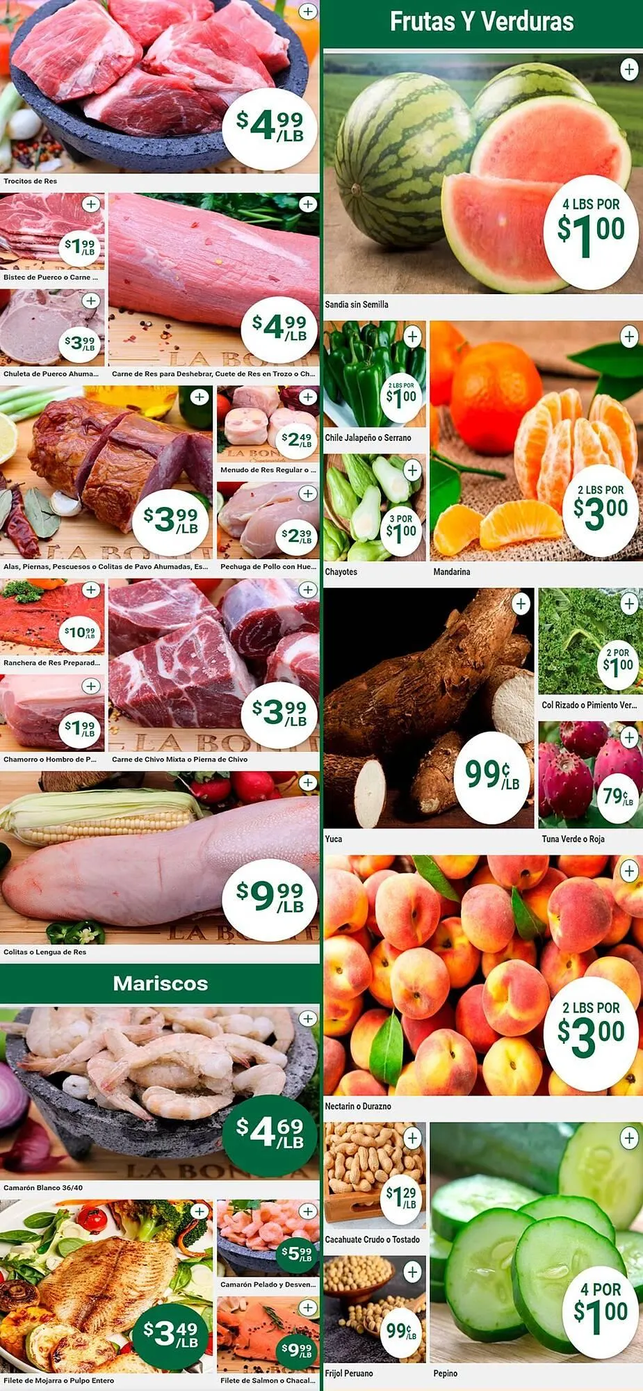 Catálogo de La Bonita Supermarkets Weekly Ad 22 de agosto al 28 de agosto 2024 - Página 2