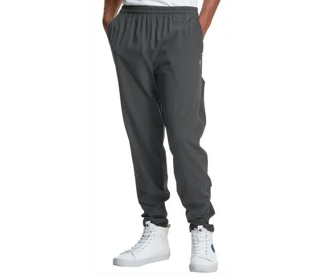 Mens Solid Lightweight Woven Running Pants