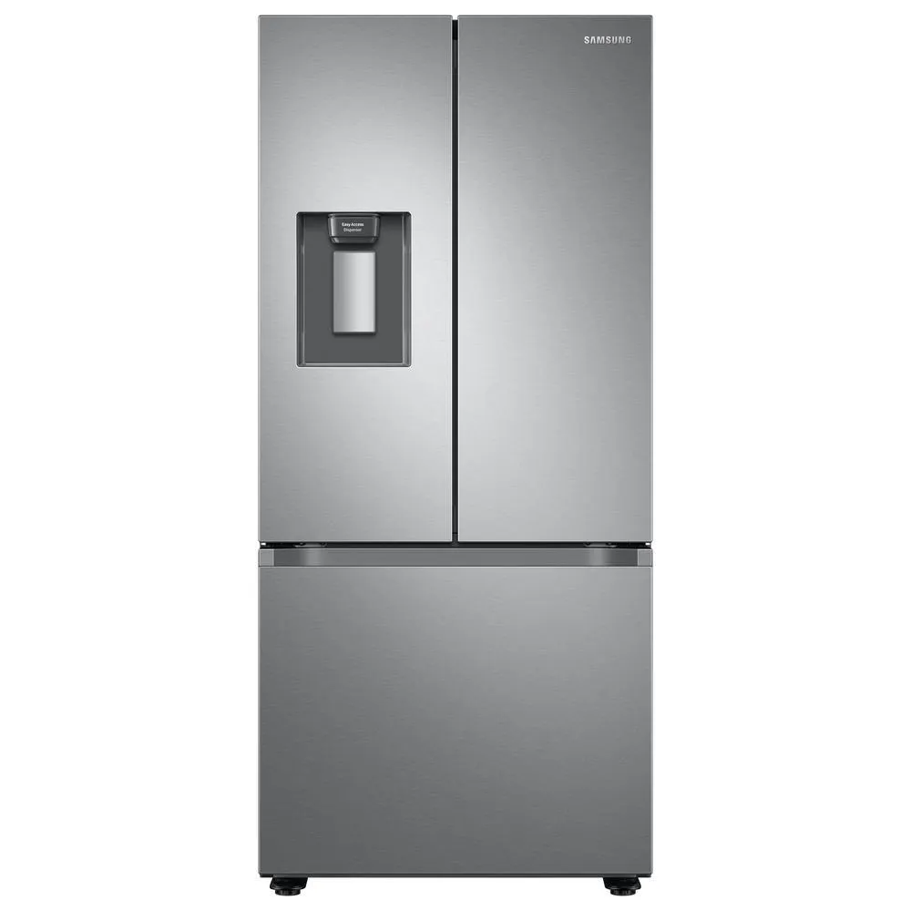 Samsung RF22A4221SR/AA 3-Door French Door Refrigerator w/ External Water Dispenser