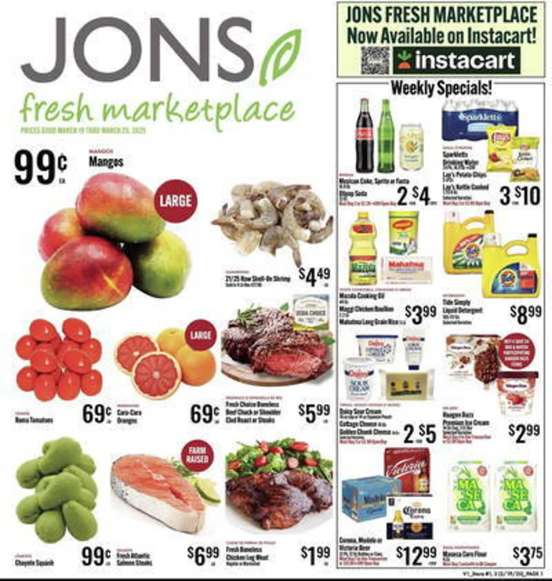 Jons International Weekly Ad - 1
