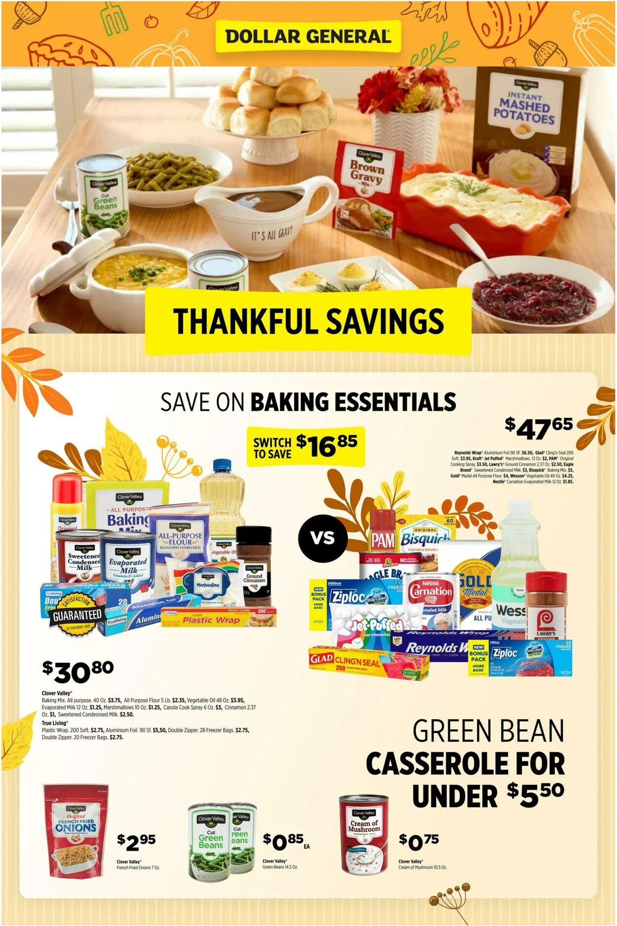 Catálogo de Dollar General Current weekly ad 2 de noviembre al 30 de noviembre 2025 - Página 1