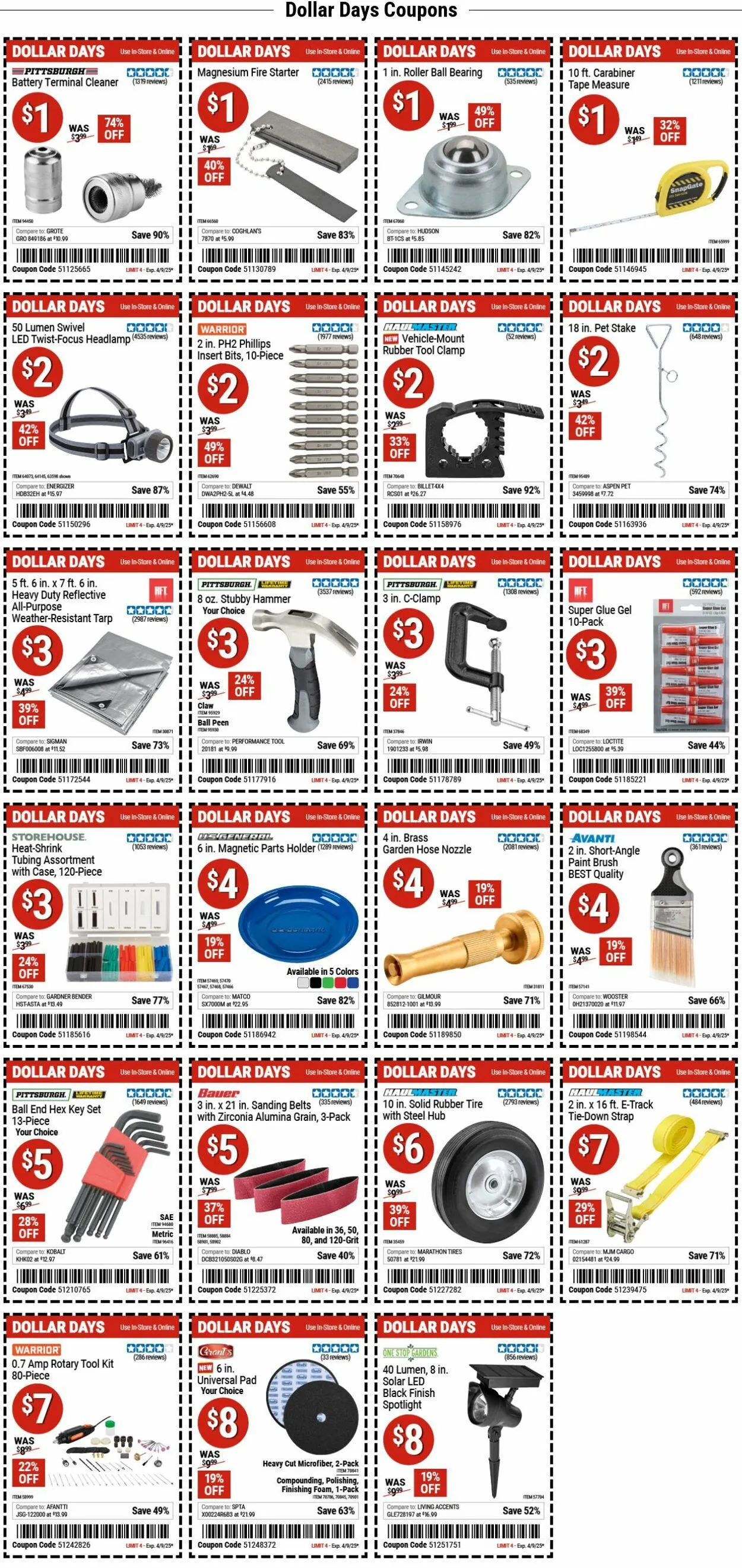 Harbor Freight Current weekly ad - 1
