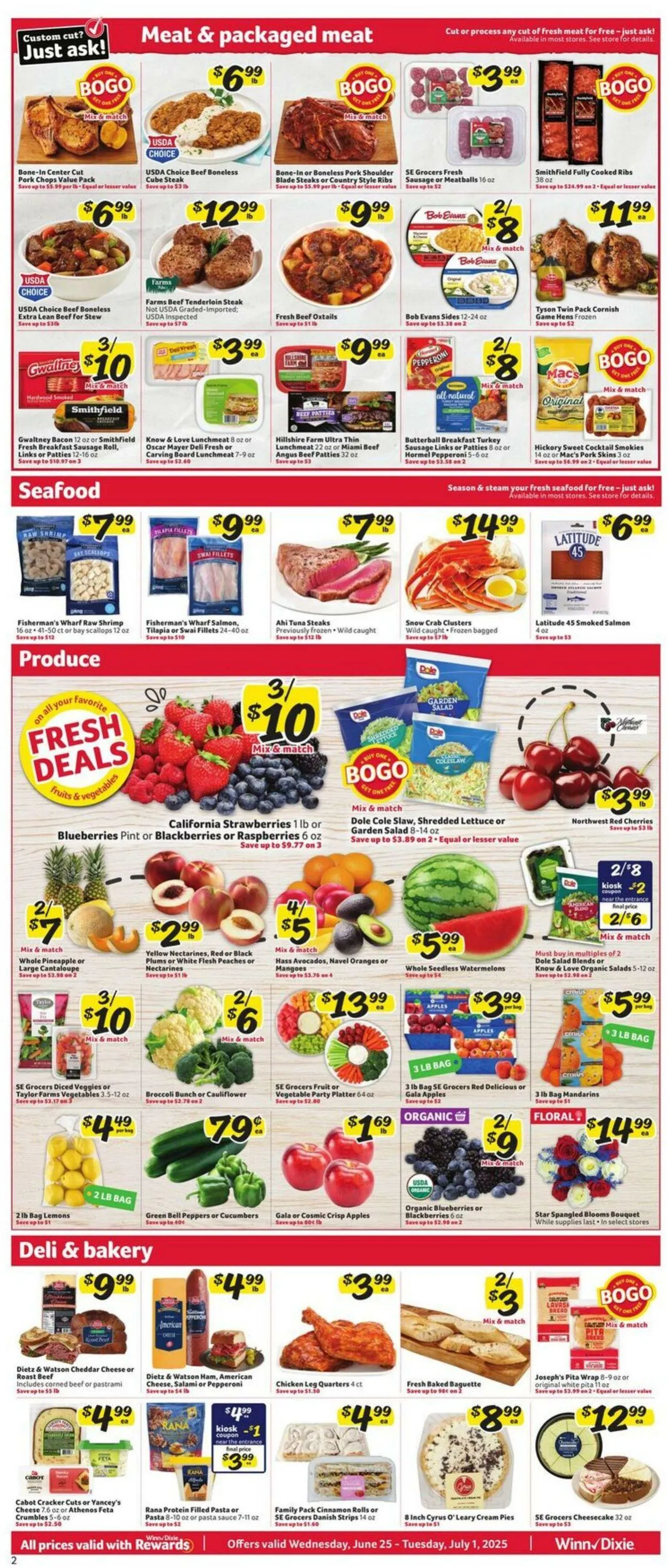 Catálogo de Winn Dixie Current weekly ad 25 de junio al 1 de julio 2025 - Página 2