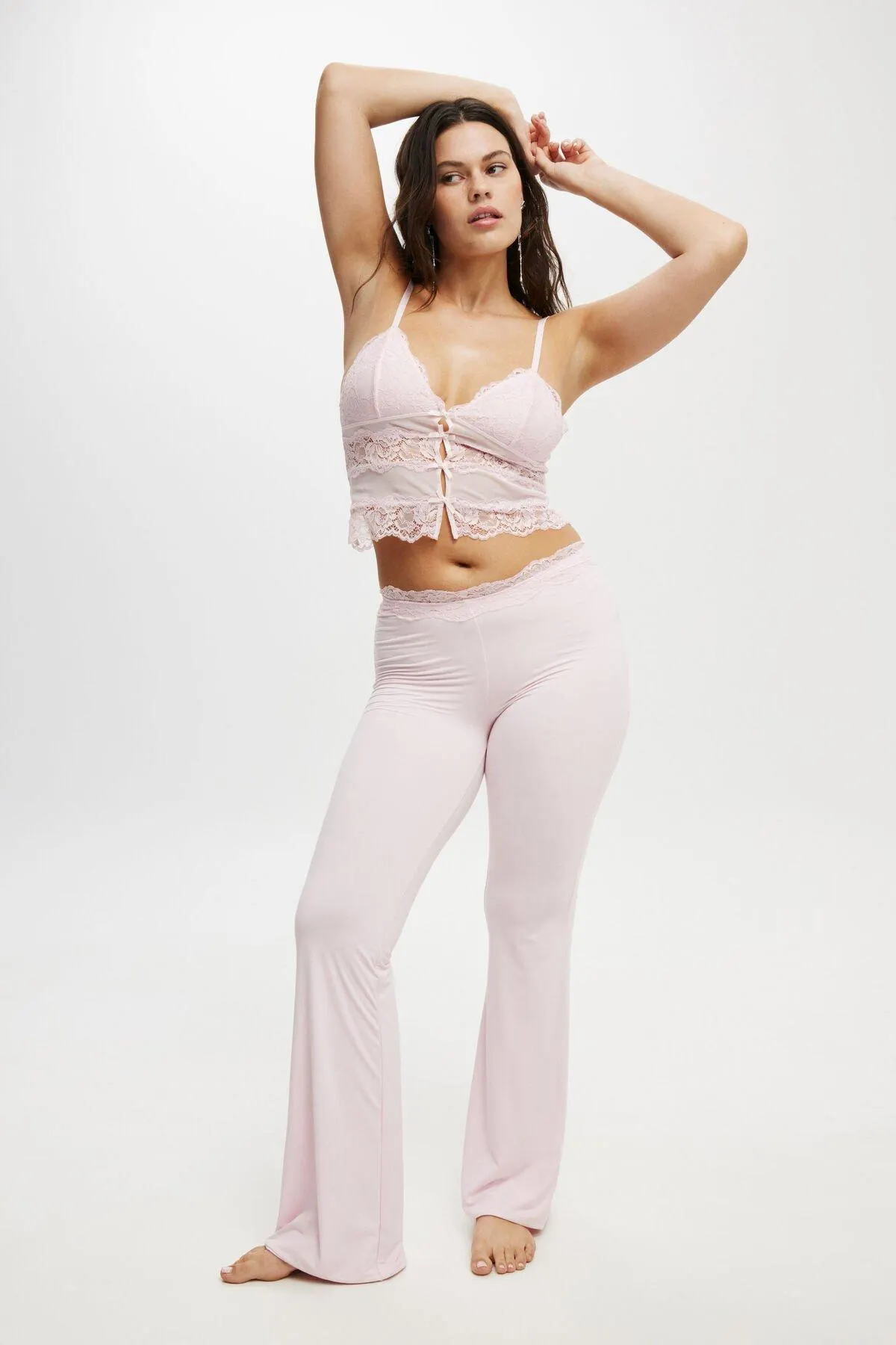 Peach Prc Soft Lounge Flare