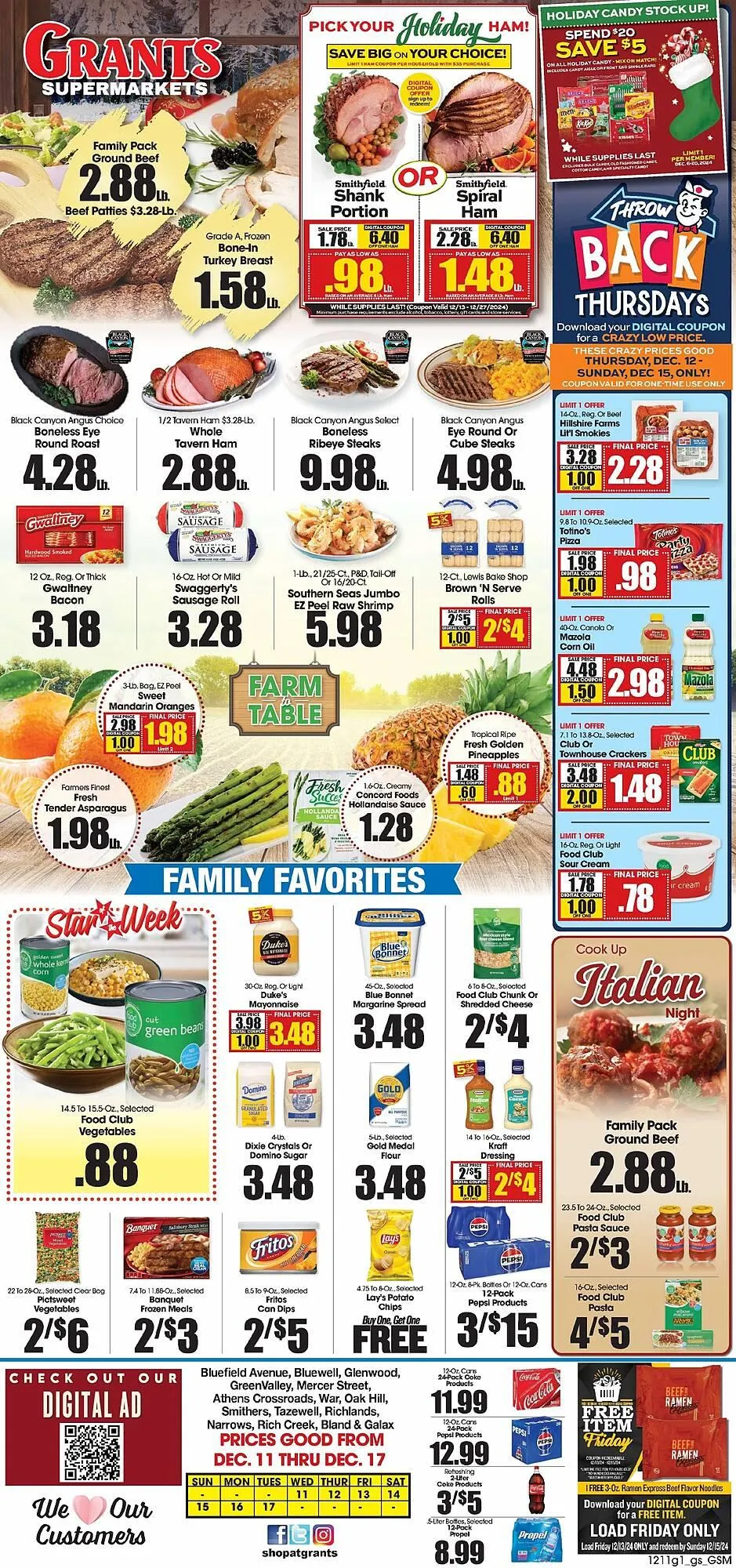 Grants Supermarket Weekly Ad - 1