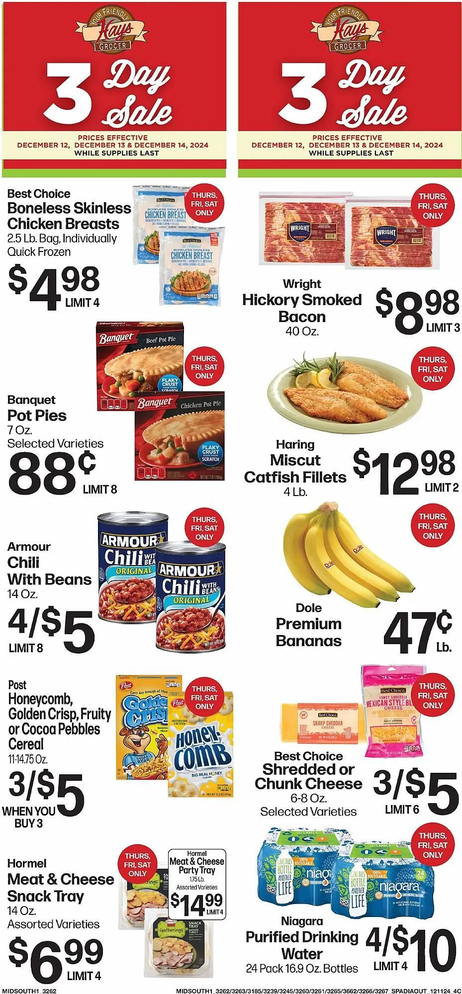 Hays Supermarket Weekly Ad - 1