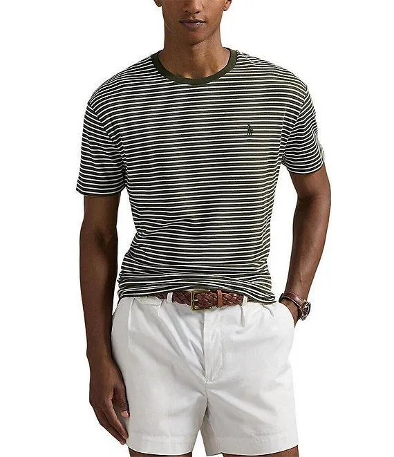 Classic Fit Striped Short Sleeve T-Shirt