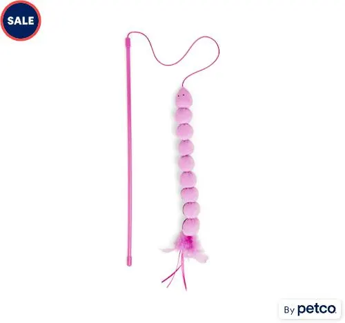 Merry Makings Purple Teaser Cat Toy