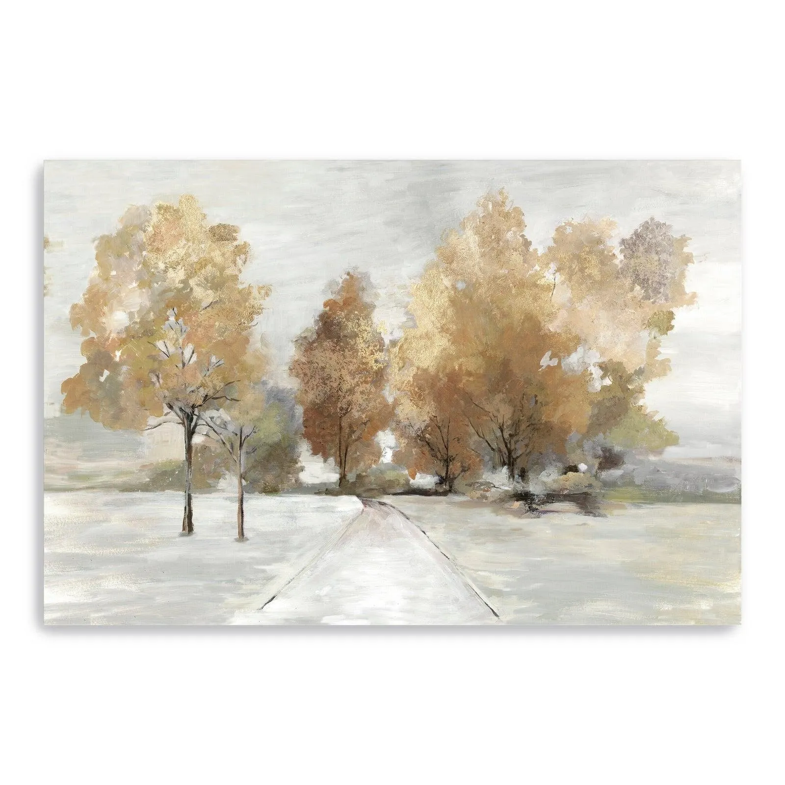 Trail Under The Trees Canvas Giclee