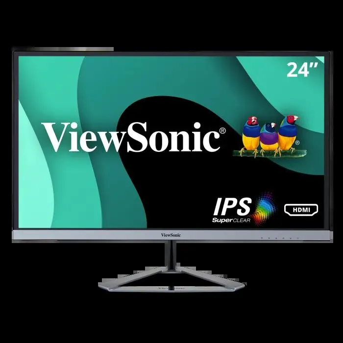 VX2476-smhd - 24" 1080p Thin-Bezel IPS Monitor with FreeSync, HDMI, DisplayPort, and VGA