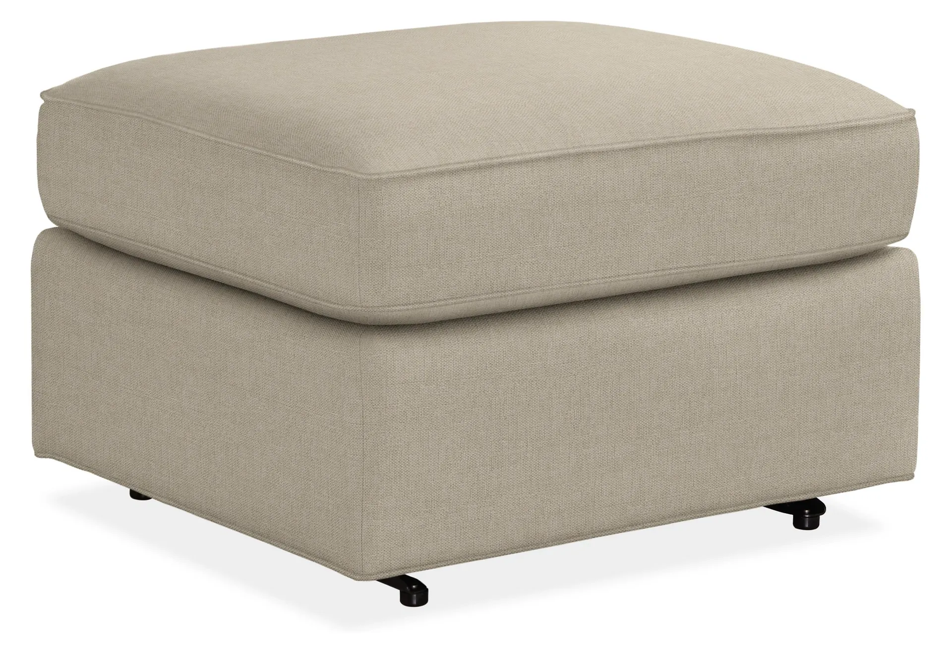 Wren 25w 22d 16h Glider Ottoman in Sumner Linen
