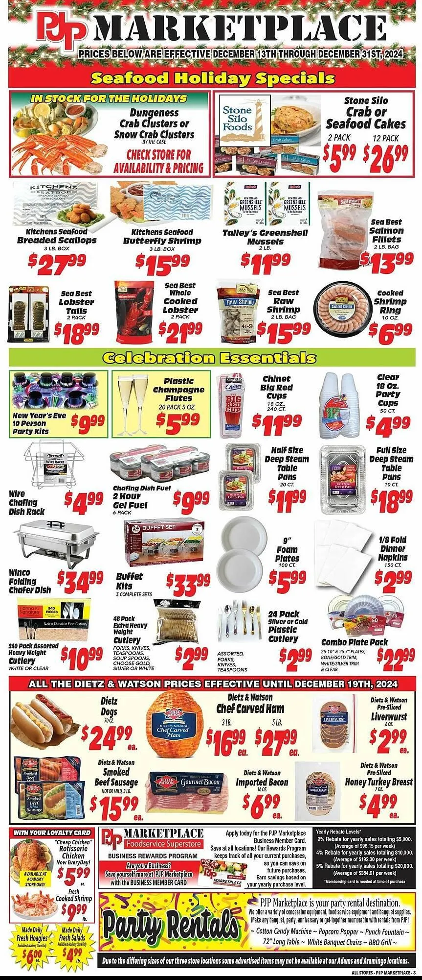 Weekly ad PJP Marketplace Weekly Ad from December 13 to December 19 2024 - Page 4