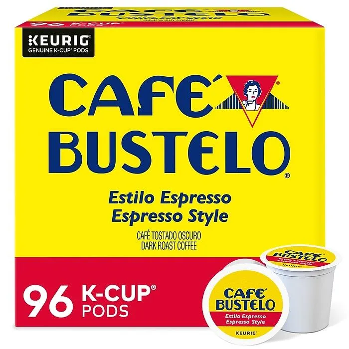 Cafe Bustelo Espresso Coffee Keurig® K-Cup® Pods,