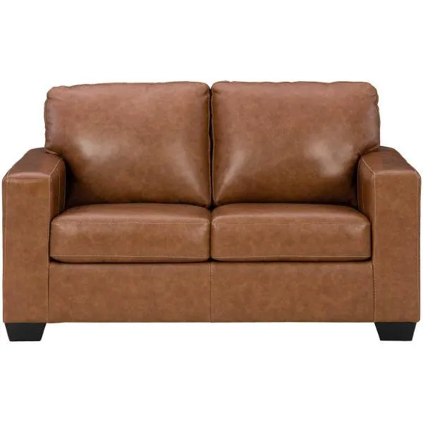 Bolsena Leather Loveseat