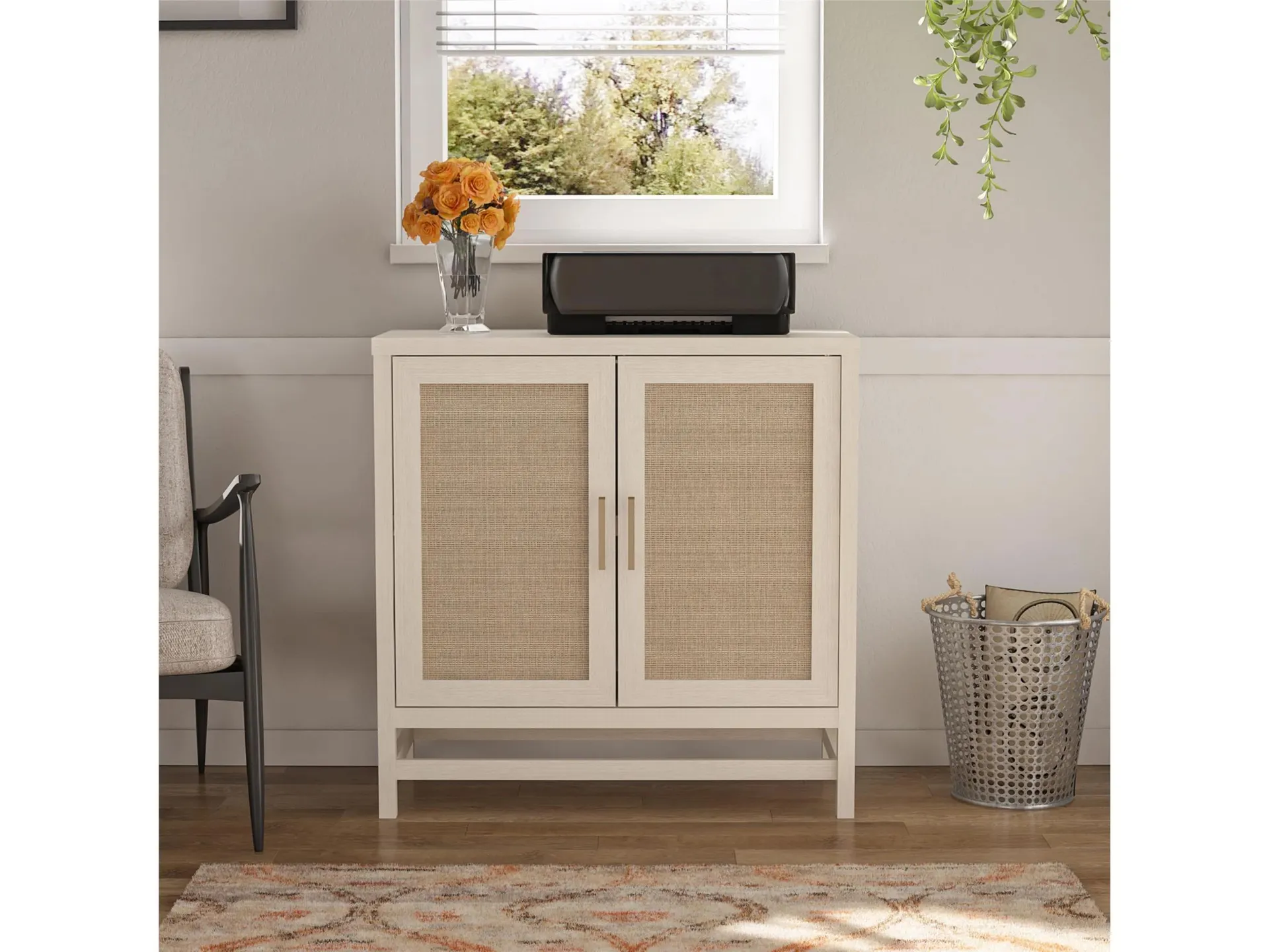 Ameriwood Home Lystra 2 Door Storage Cabinet