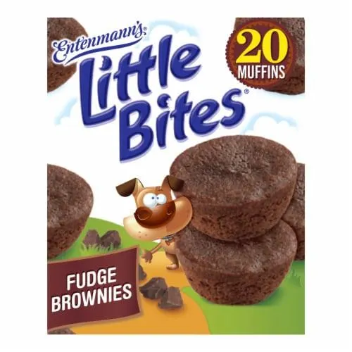 Entenmann's Little Bites Chocolate Fudge Mini Brownies