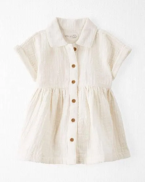 Baby Organic Cotton Gauze Dress