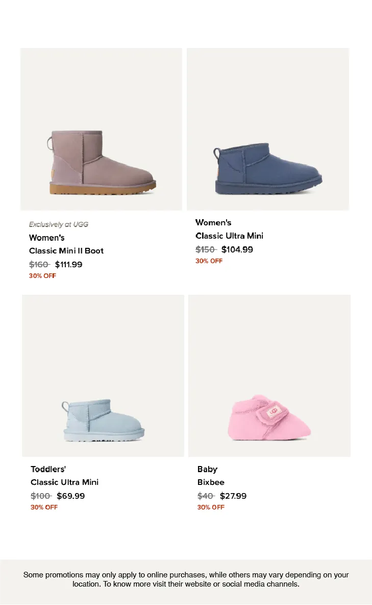 Weekly ad UGG Weekly Ad from April 21 to May 11 2025 - Page 4