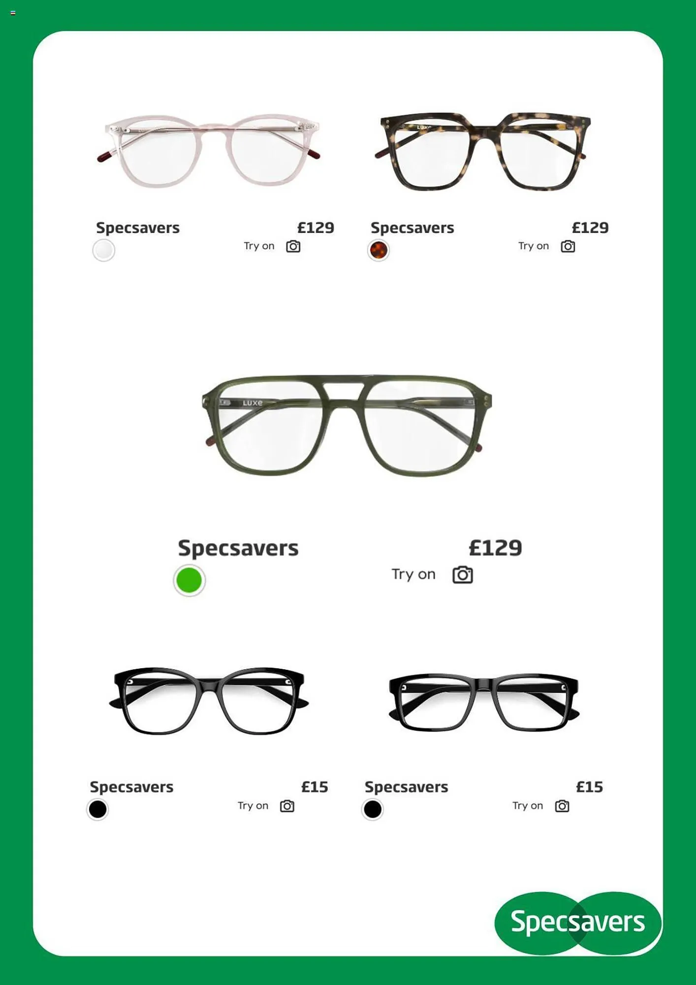 Specsavers leaflet from 28 November to 28 December 2023 - Catalogue Page 4