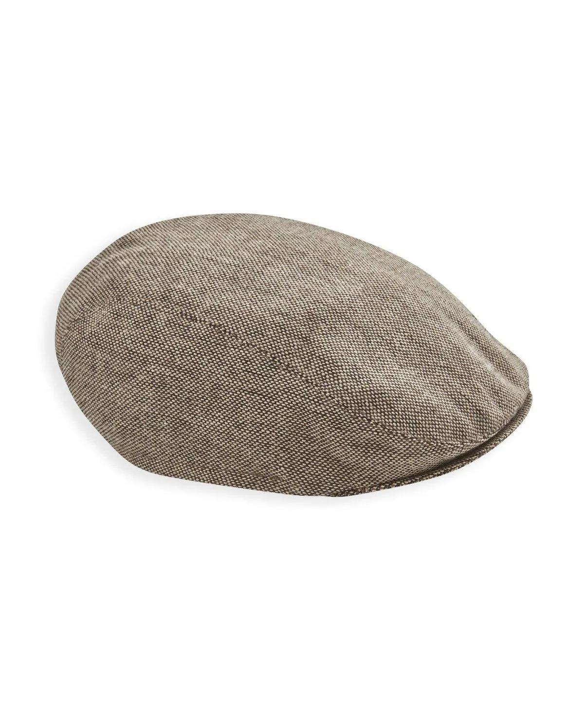 Tweed Flat Cap - Brown