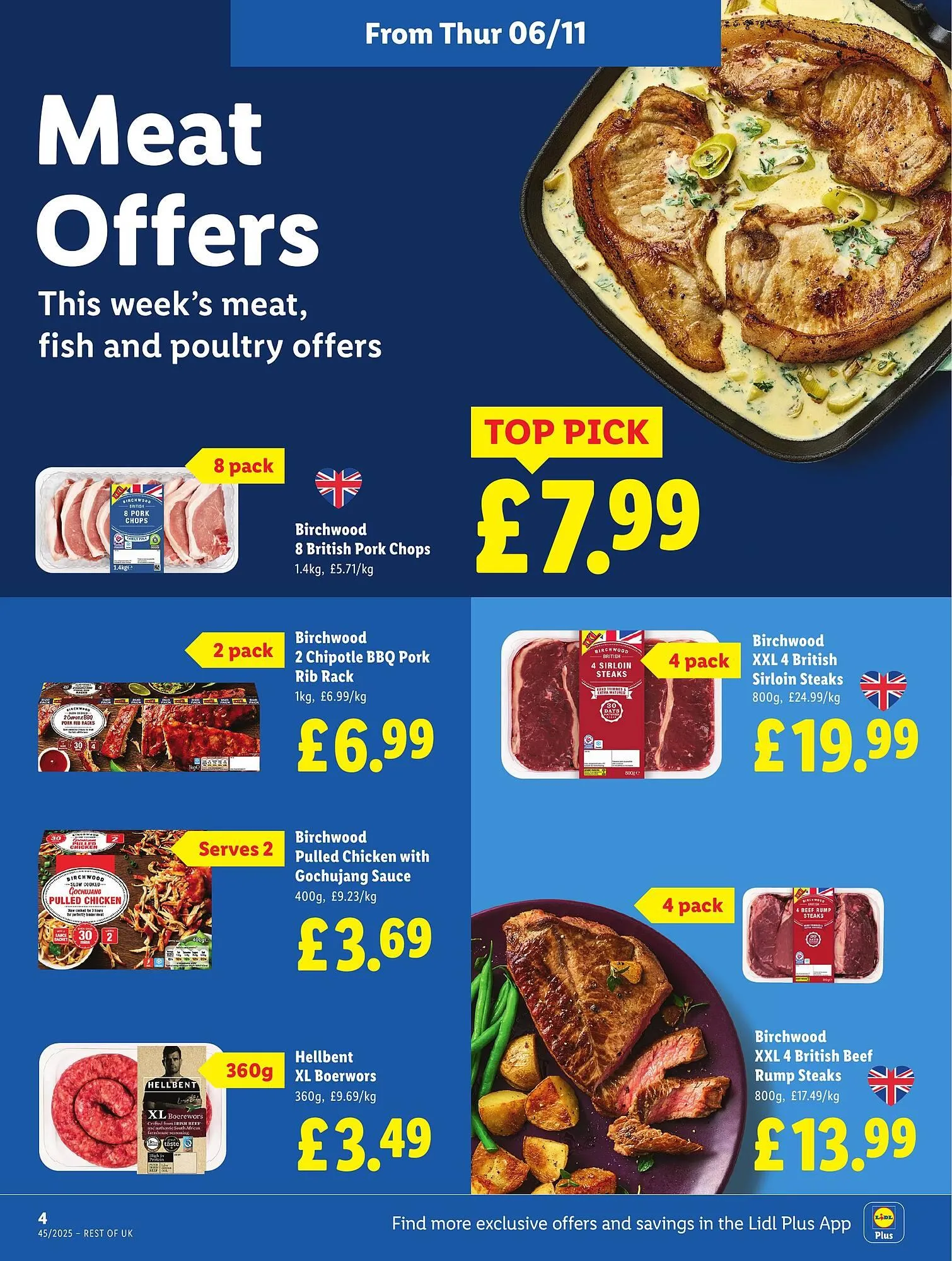Lidl leaflet from 30 October to 5 November 2025 - Catalogue Page 4