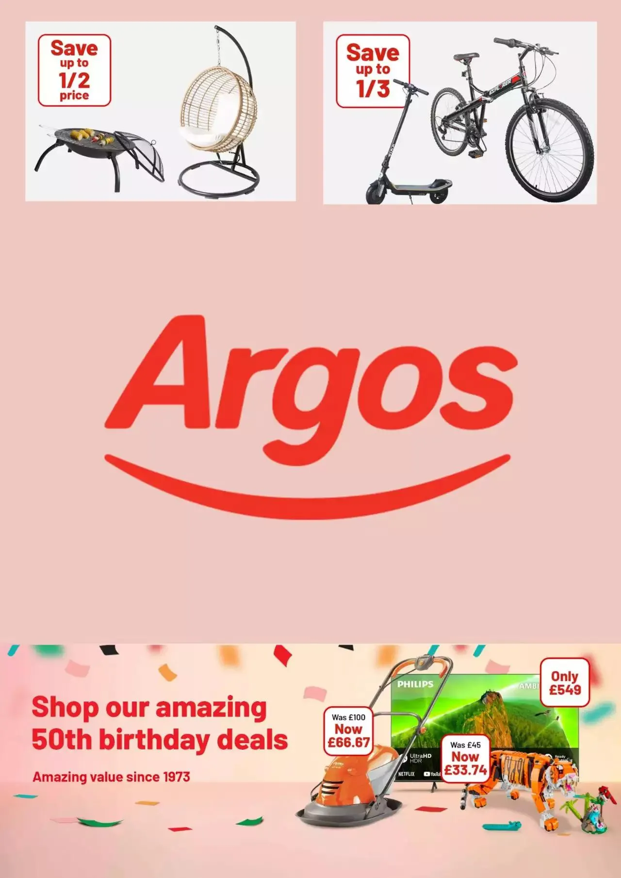 Argos catalogue from 12 July to 31 December 2023 - Catalogue Page 1