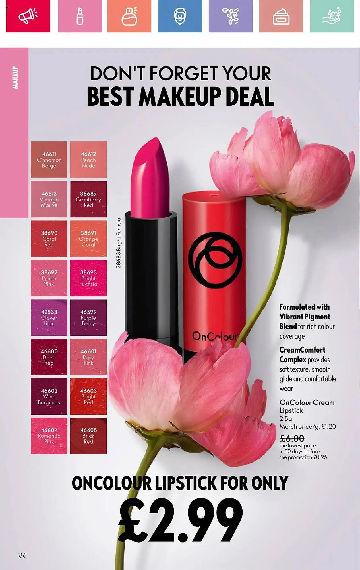 Oriflame leaflet from 13 February to 5 March 2025 - Catalogue Page 86