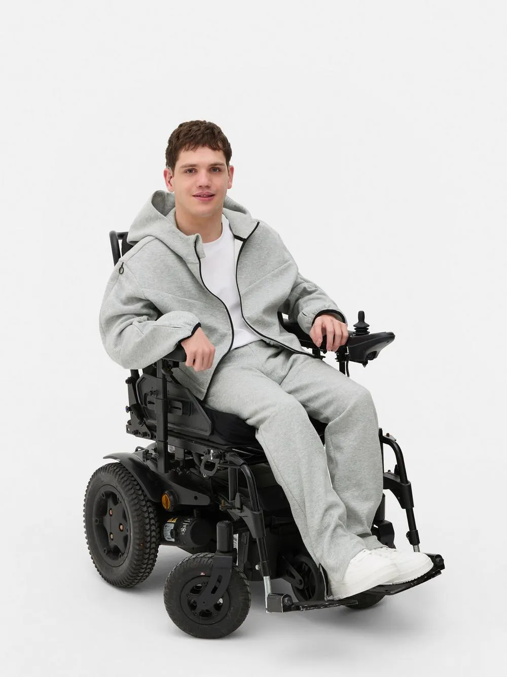 Adaptive Seated Zip-Up Hoodie