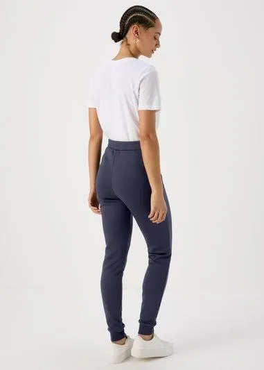 Navy Fleece Lined Leggings - Size 20