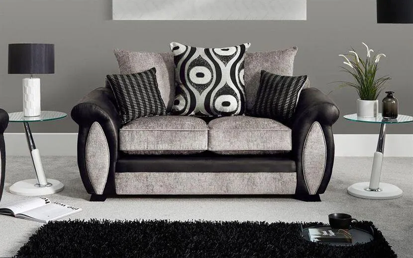 Maddie Fabric 2 Seater Scatter Back Sofa