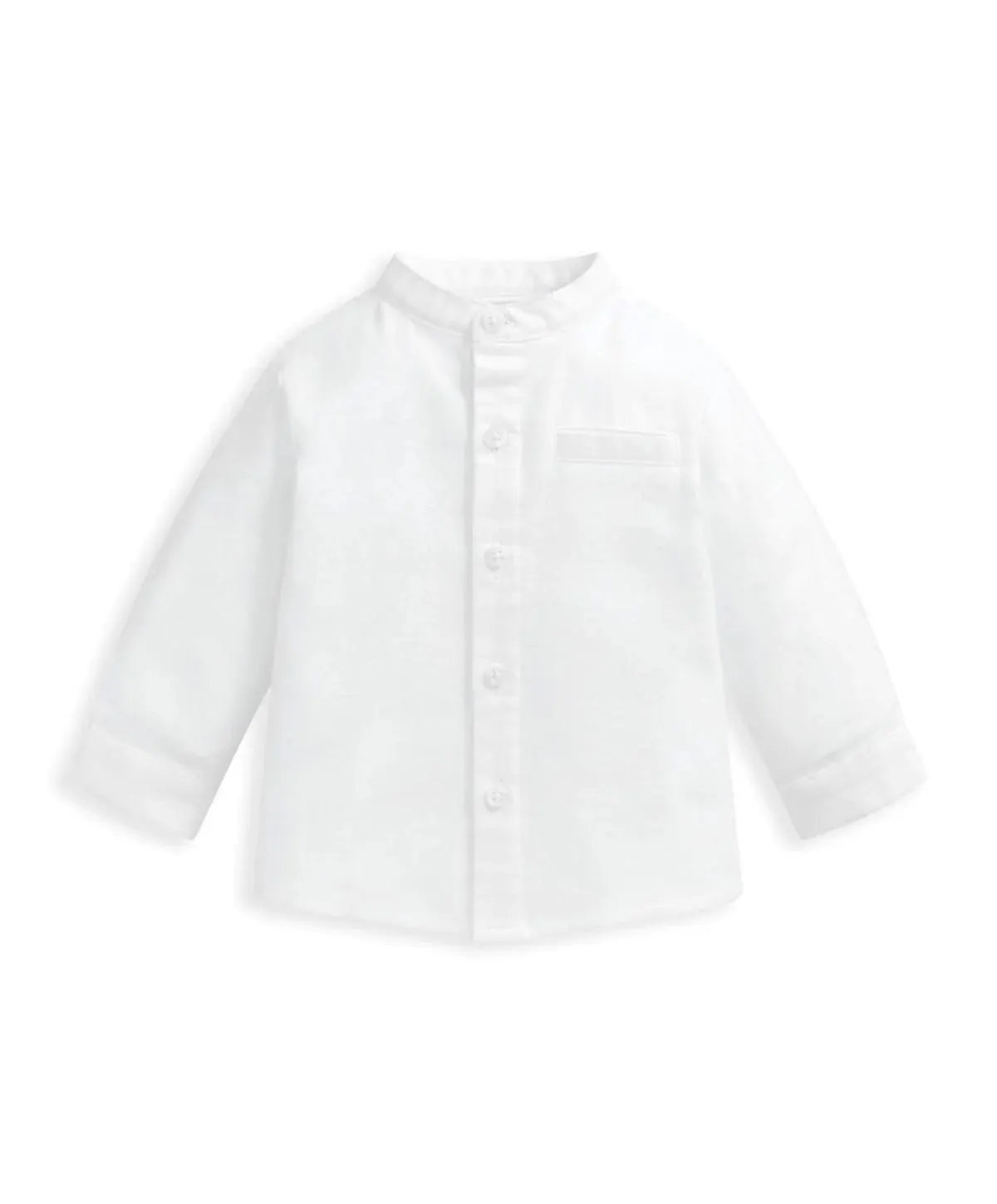 Twill Longsleeved Shirt - White
