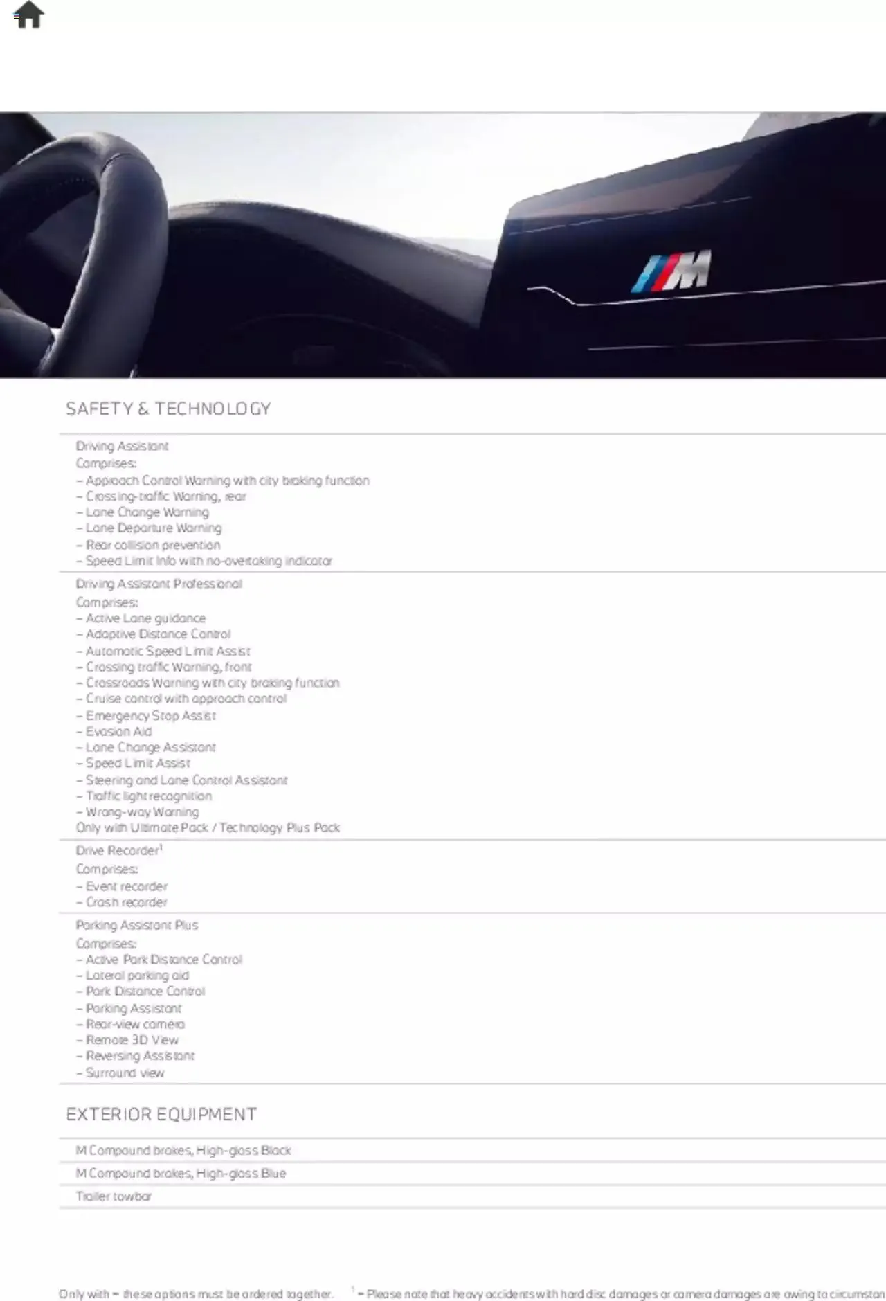 BMW - M5 Brochure from 21 January to 31 December 2023 - Catalogue Page 35