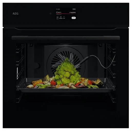 AEG 7000 NBE7P731AB Pyrolytic Single Oven - Gloss Black