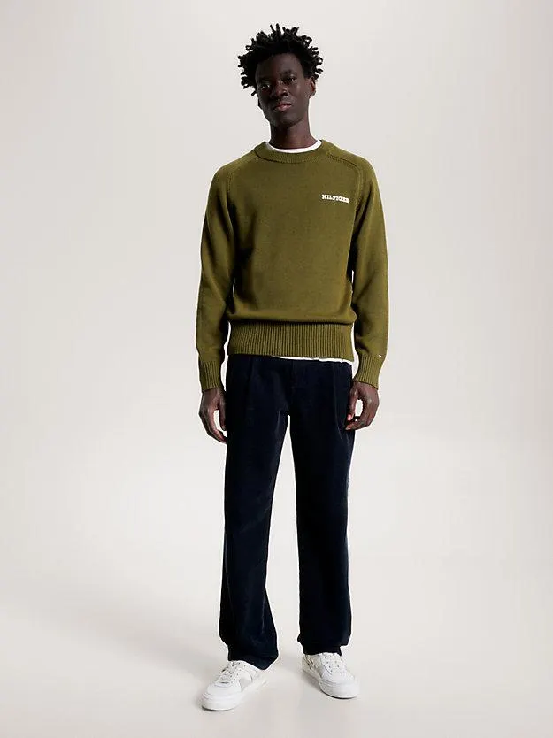 Hilfiger Monotype Crew Neck Jumper