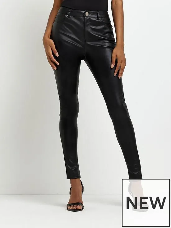 Pu Bum Sculpt Trouser - Black