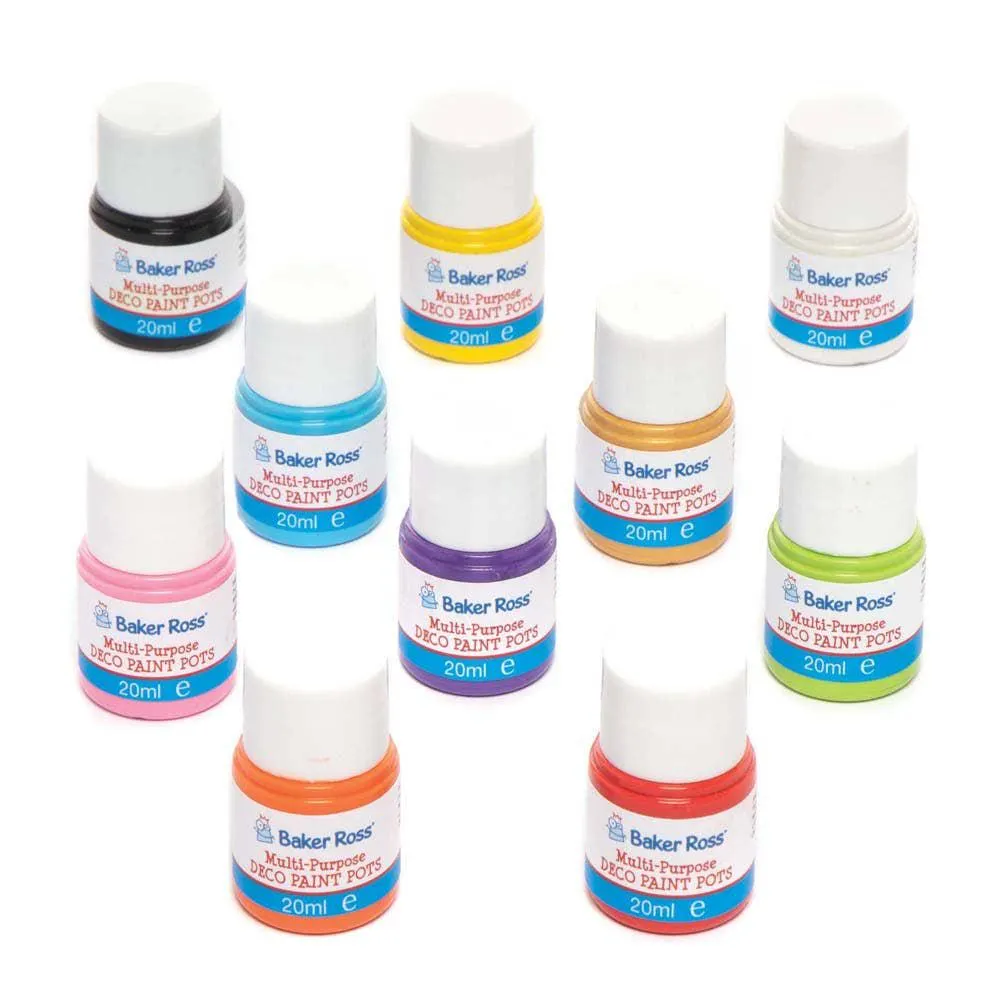 Multi-Purpose Acrylic Deco Paint Pots