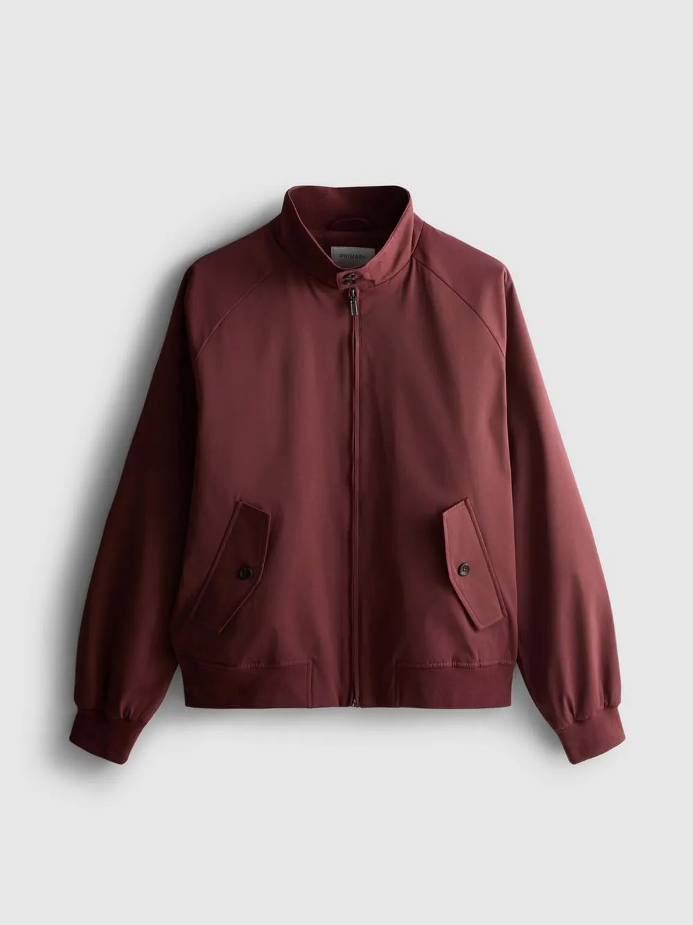 Zip-Up Harrington Jacket