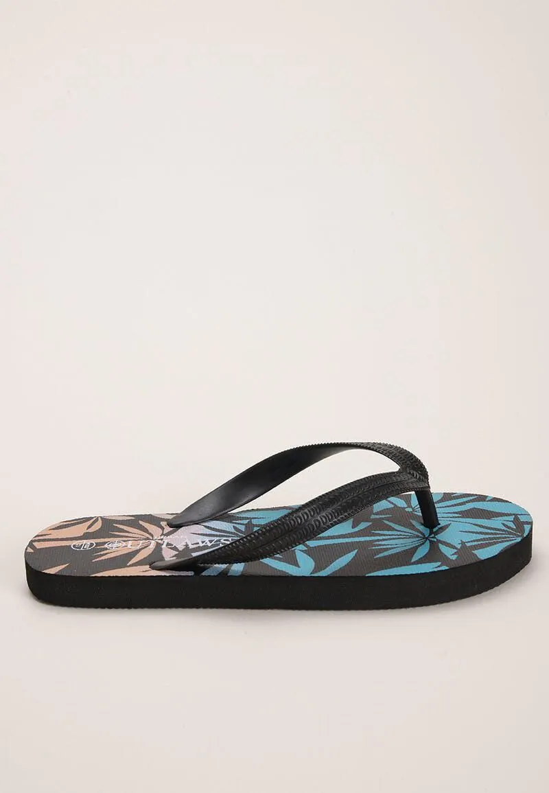 Older Boys Black Ombre Flip Flop