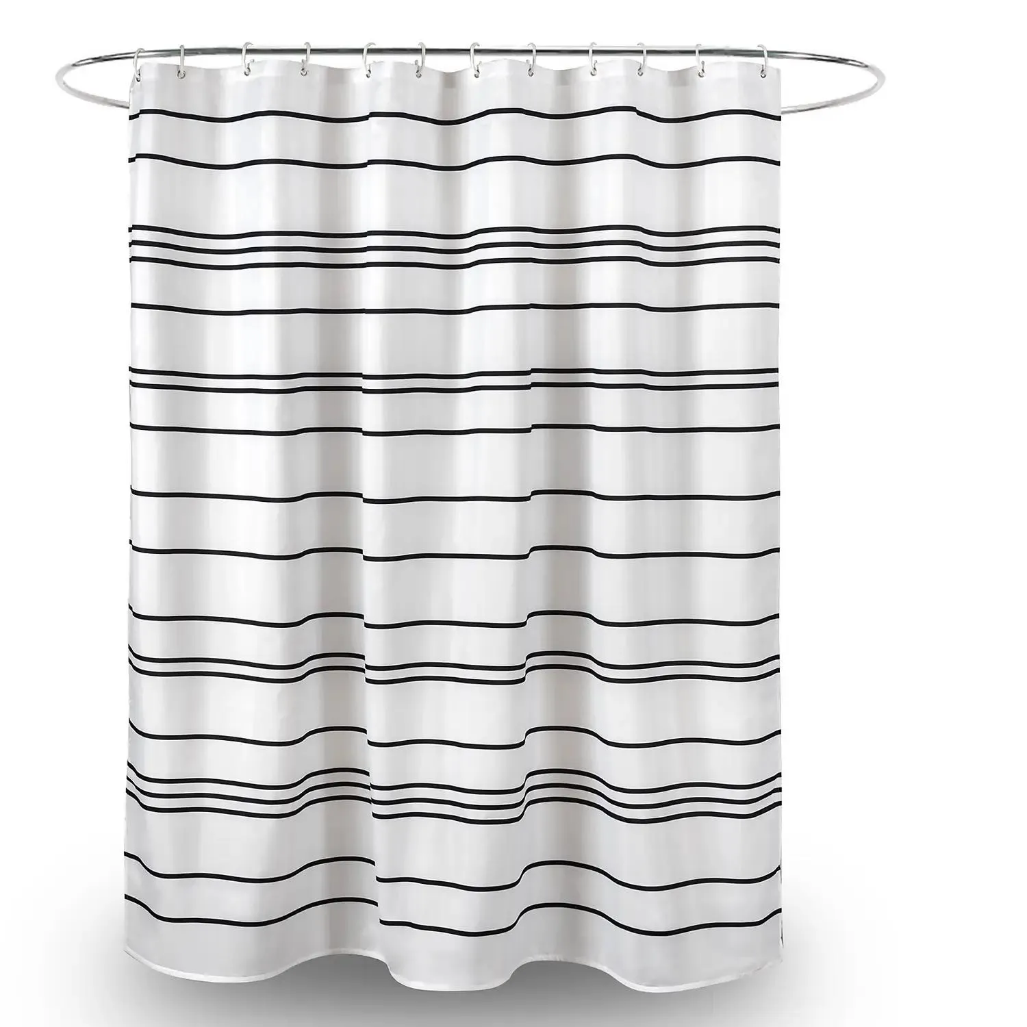 Homebase Irregular Stripe Shower Curtain