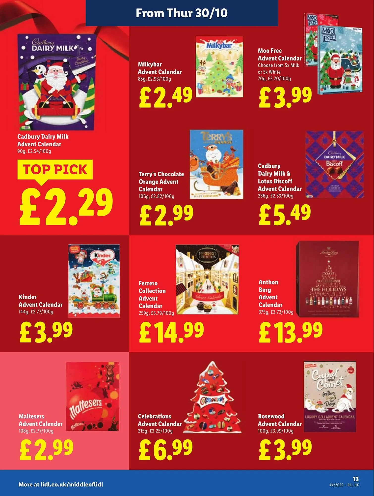 Lidl leaflet from 30 October to 5 November 2025 - Catalogue Page 13