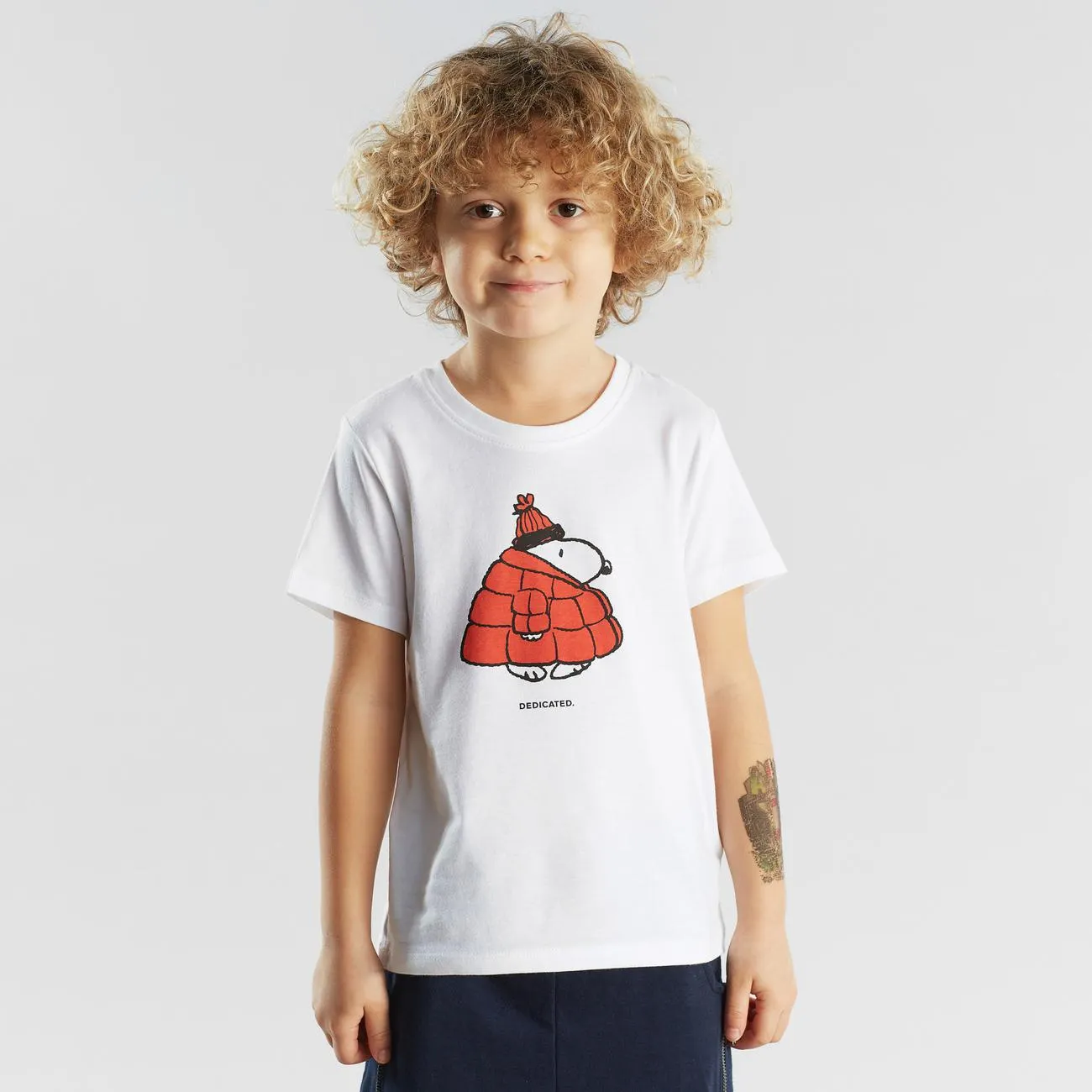 T-shirt Lillehammer Snoopy Puffer White