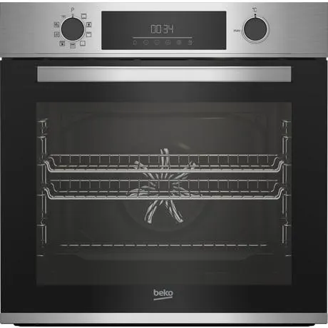 Beko AeroPerfect CIMY92XP 59.4cm Pyrolytic Built In Electric Single Oven - Stainless Steel