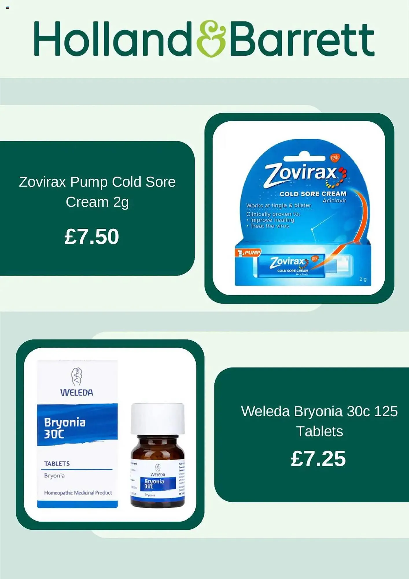 Holland & Barrett leaflet from 18 June to 18 July 2025 - Catalogue Page 2