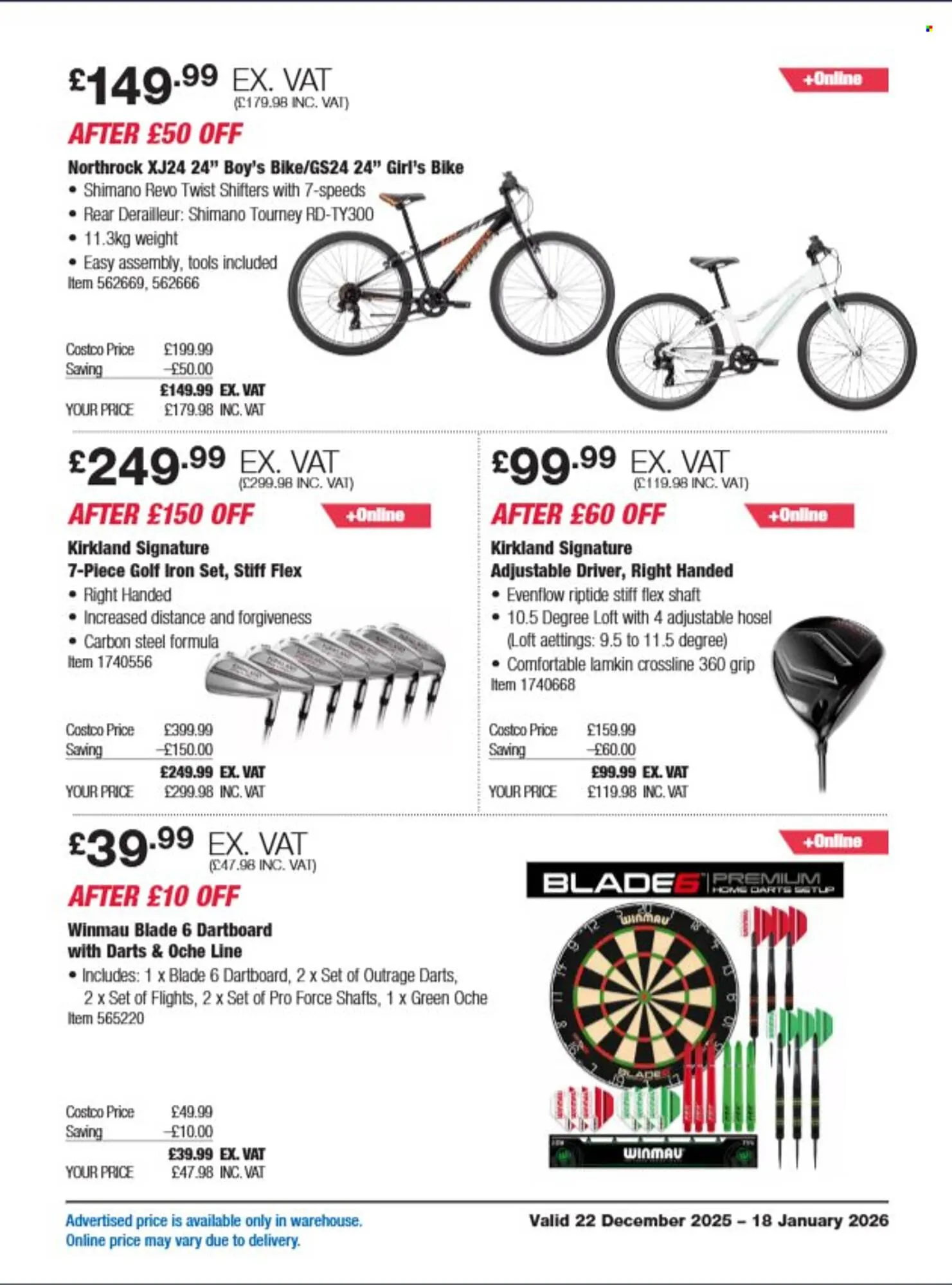 Costco leaflet from 22 December to 18 January 2026 - Catalogue Page 5