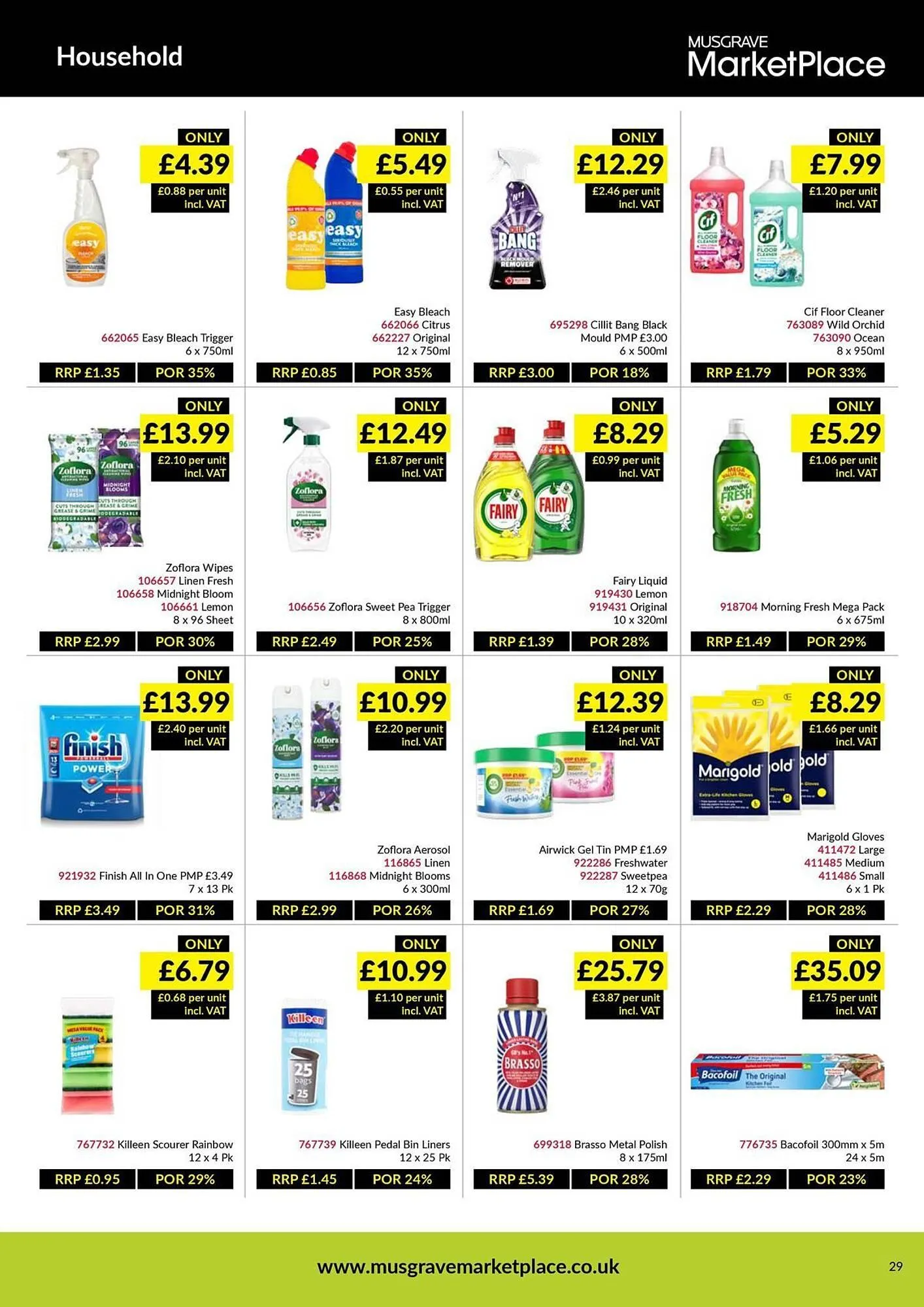 Musgrave MarketPlace leaflet from 9 March to 29 March 2026 - Catalogue Page 29