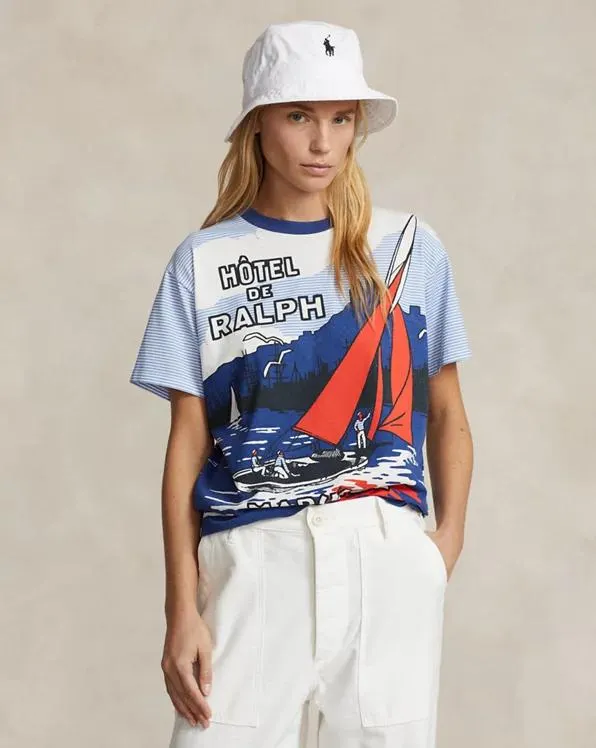 Graphic Cotton Jersey Tee