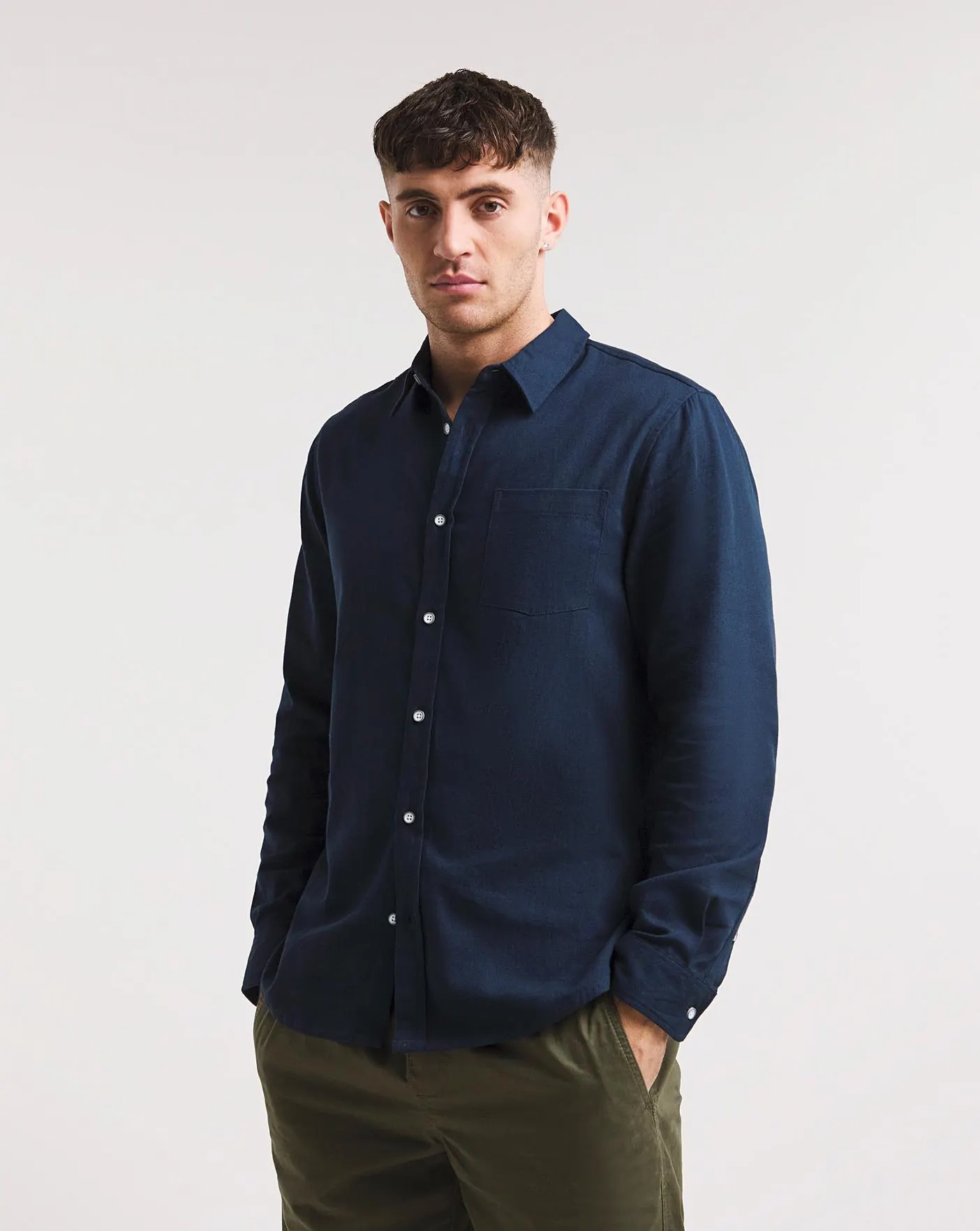 Long Sleeve Twill Shirt