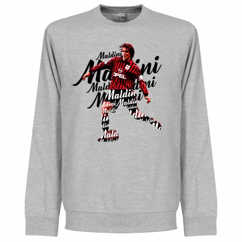 Maldini Script KIDS Sweatshirt - Grey