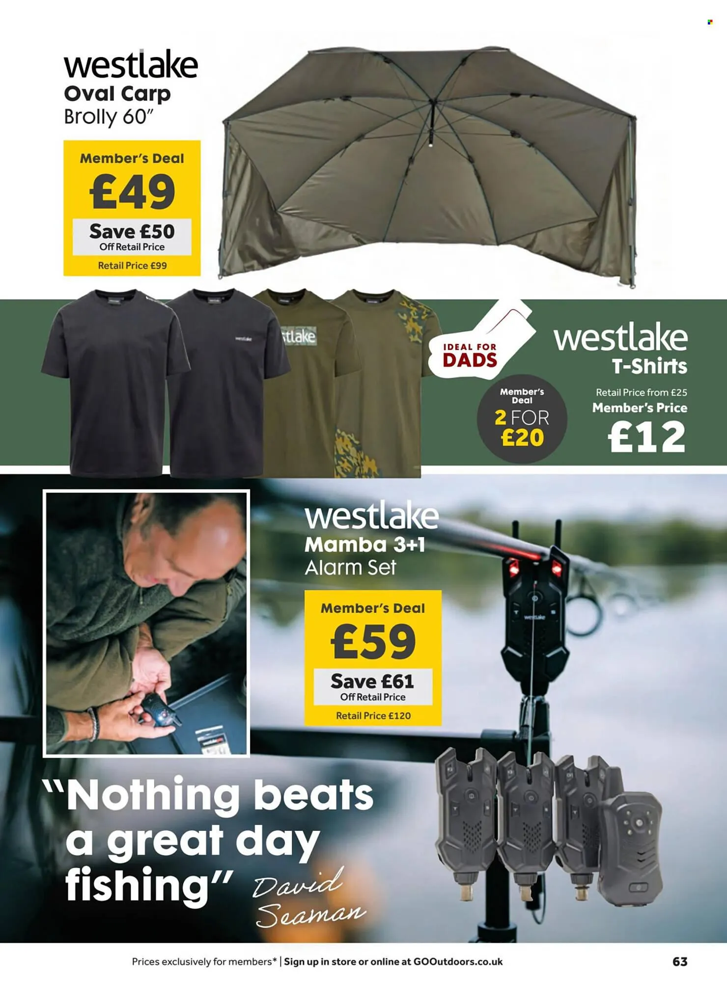 GO Outdoors leaflet from 20 May to 23 June 2025 - Catalogue Page 63